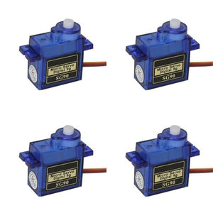 4X SG90 Mini Micro Digital Servo 9g For RC Models