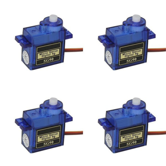 4X SG90 Mini Micro Digital Servo 9g For RC Models