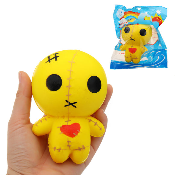 Mummy Line Puppet Squishy 12cm Halloween Slow Rising With Packaging Collection Gift Soft Toy