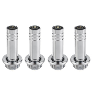 8pcs Stainless Steel Screw Door Lock knob Pins For Mercedes