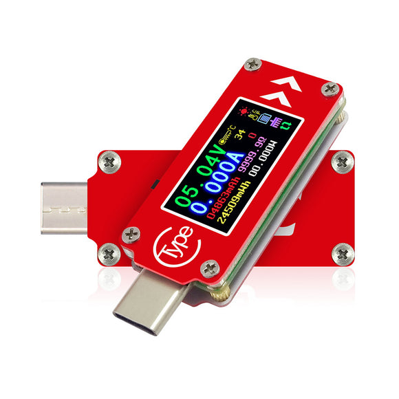 RUIDENG TC64 Color Screen PD Fast Charge Fast Test Type-C Voltage Ammeter