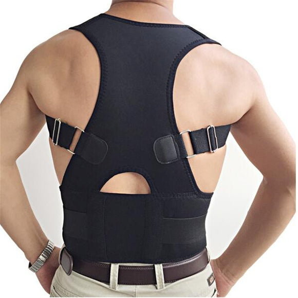 Adjustable Back Support Posture Corrector Brace Should Belt Strap