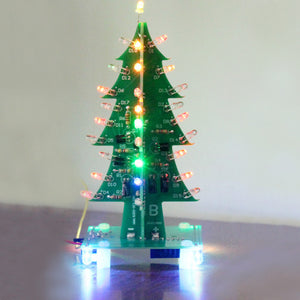 Geekcreit Assembled Christmas Tree Colorful LED Flash Module 3D LED Flash Light