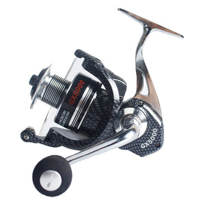 ZANLURE 4.7:1 5.5:1 13+1BB GX1000-6000 Fishing Reel Left Right Interchangeable Metal Spinning Wheel