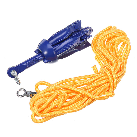 1.5kg/3.3lbs 5m Anchor Kit with Rope Bag System For Canoe Kayak Boat Accessories