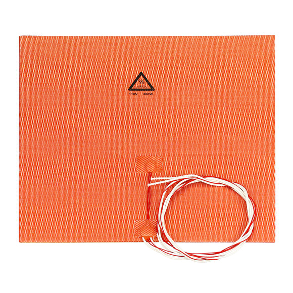 300*300mm 300w 110V/220V Silicone Heated Bed Heating Pad for 3D Printer