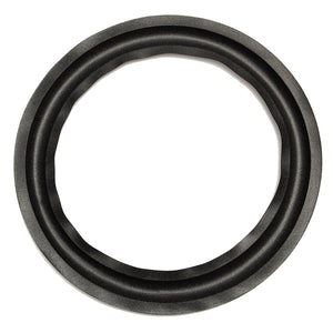 Black 10 Inch Speaker Surround Decorative Circle Repair Foam For Bass Woofer
