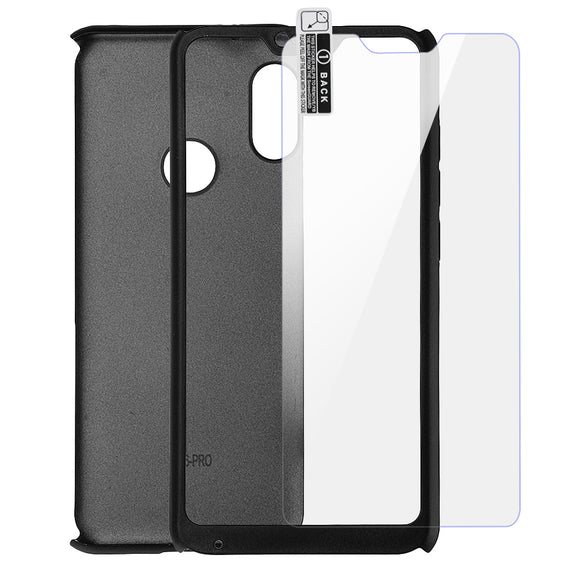 Bakeey Full Body Shockproof Hard PC Protective Case with Tempered Glass for Xiaomi Redmi 6 Pro / Mi A2 Lite