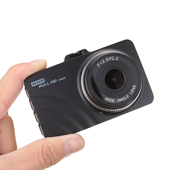 1080P 3.0 Inch HD LCD Dual Lens Car Dash Camera Video DVR Cam Recorder Night Vision