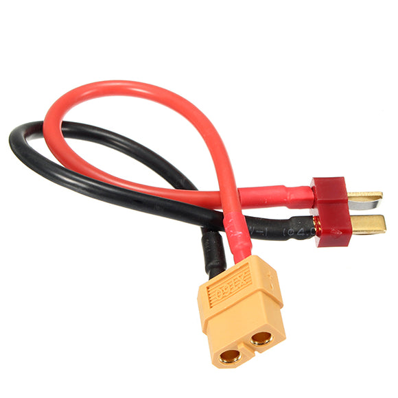 150mm XT60 Female Plug To T Male Plug Adapter Connector
