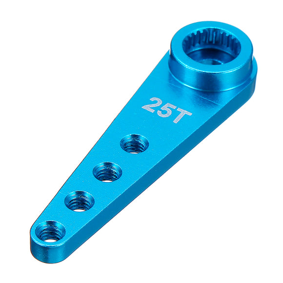 Aluminum Alloy 37mm 25T Steering Servo Horn Arm for Rc Futaba Parts