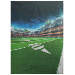 5x7FT Vinyl Football Ground Photography Backdrop Background Studio Prop