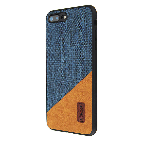 Bakeey Canvas Shockproof Fingerprint Resistant Protective Case For iPhone 7 Plus/iPhone 8 Plus