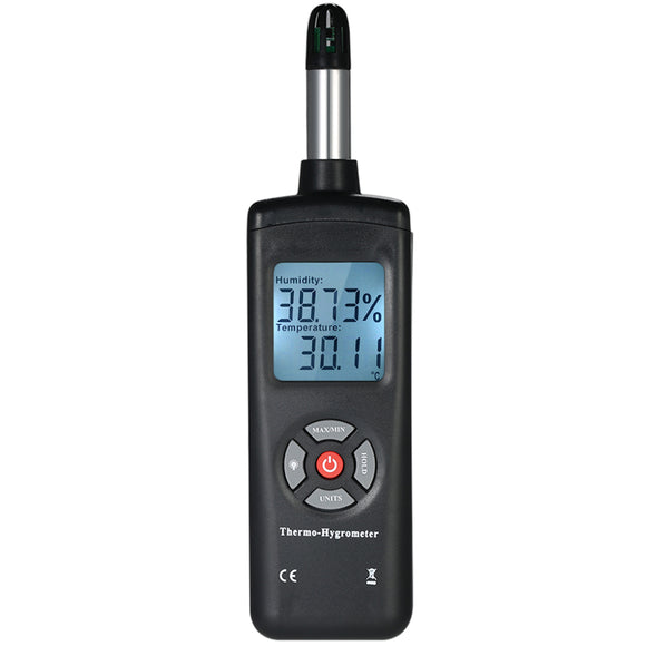 TL-500 Digital Thermometer Hygrometer Humidity & Temperature Tester