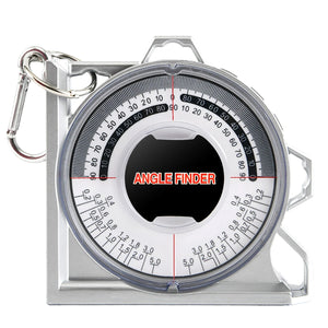 Magnetic Angle Finder Locator Mini Inclinometer Measurement Tool Protractor Tilt Level Meter Dual Level Bubble Back Comparison Table