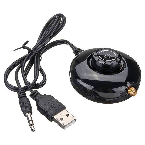 Digital Car DAB Receiver Stick Tuner SMA USB 3.5mm Audio + Antenna