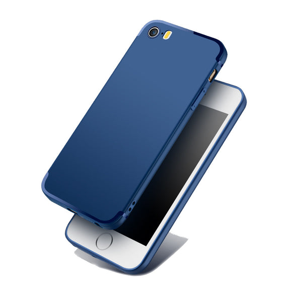 Bakeey Multi-colors Matte Ultra Thin Soft TPU Case for iPhone 5/5S/SE