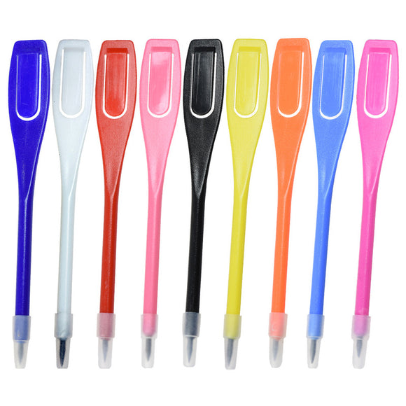 Golf Score Pen Plastic Assorted Color Golf Score Pencils Golf Score Card Clip Golf Accessories