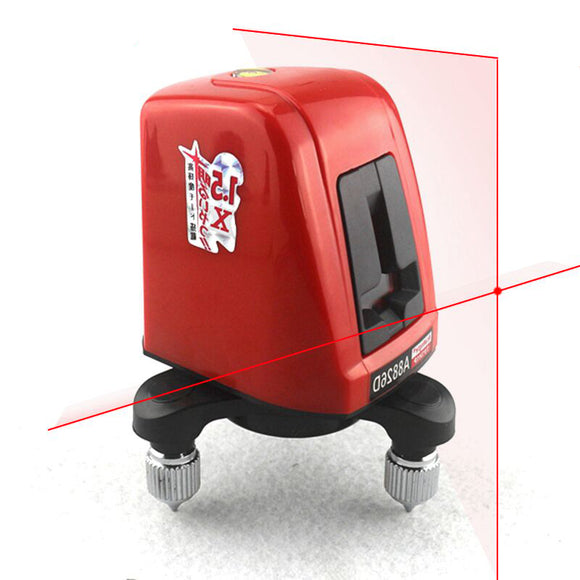 A8826D Laser Level 2 Red Cross Line 1 Point 360 Degree Rotary Self- leveling Nivel Laser Diagnostic