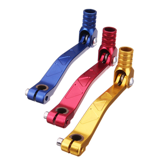 Universal CNC Folding Aluminium Gear Shifter Lever For Motorcycle ATV Dirt Bike 4 Color