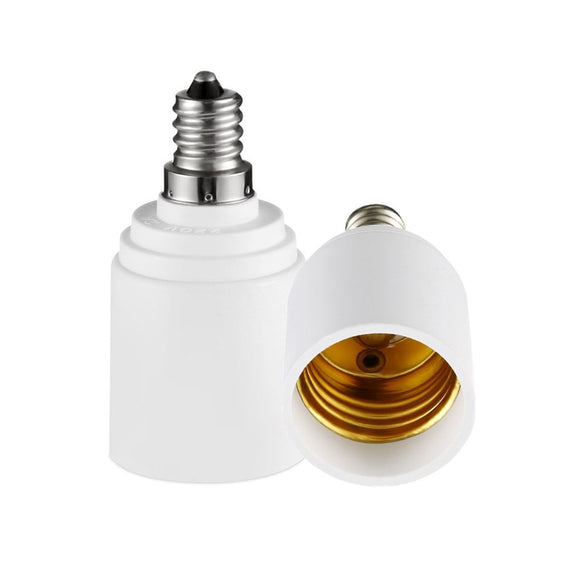 E12 to E27 Bulb Adapter Lampholder Base Socket for LED Light AC110-240V