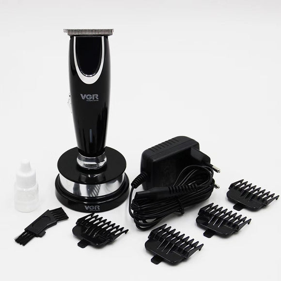 VGR Men Professional Hair Trimmer 2 Gear Rechargeable Electric Beard Razor Hair Shaving Machine with Base Charger