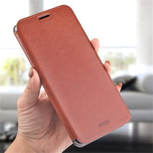 MOFI Flip PU Leather Full Cover Protective Case for Xiaomi Mi8 Mi 8 Pro / Explorer Edition