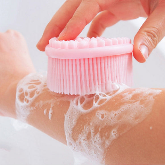 Honana BX-329 Shower Massage Brush Head Massage Shampoo Brush Gentle Touch Cleaning Brush