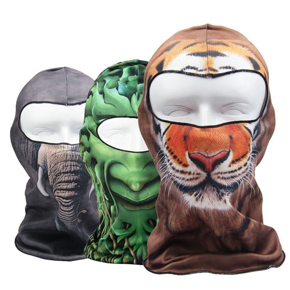 Motorcycle Under Helmet Face Mask Balaclava Bicycle Thermal Mask Snood Hat