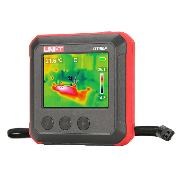 UTi80P Portable Digital TFT LCD Infrared Thermal Imager -10-400  4800 Pixels for PC Analysis Software Connect PC