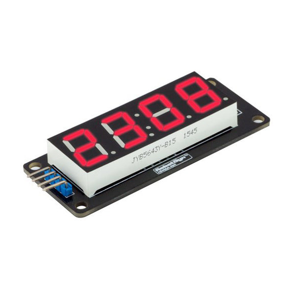 10Pcs RobotDyn Red LED Display Module 4-digit 7-segment Tube For Arduino DIY
