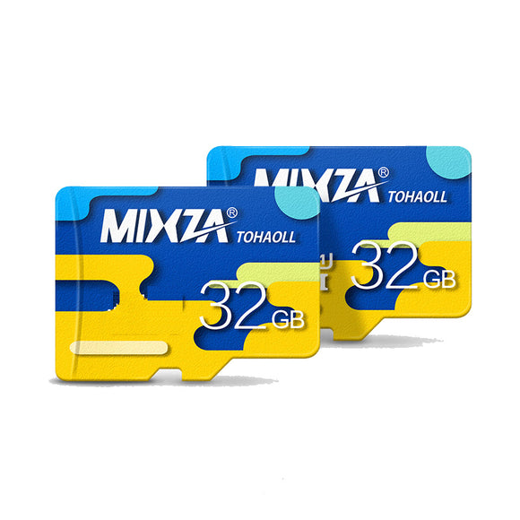 Mixza Colorful Edition 32GB U1 Class 10 TF Micro Memory Card for Digital Camera TV Box MP3 Smartphone