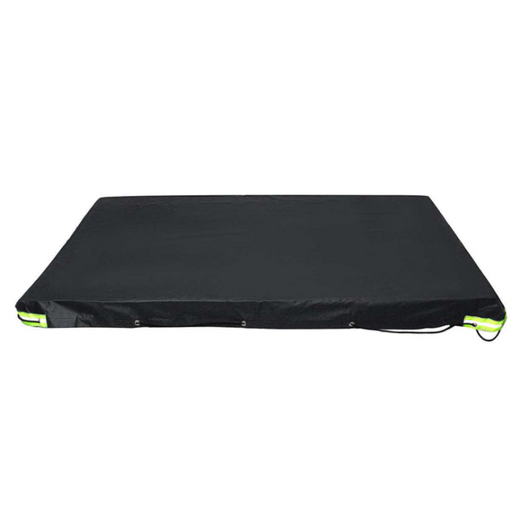 Trailer Cover Waterproof Windproof Dust Protector With Rubber Belt 112x90cm