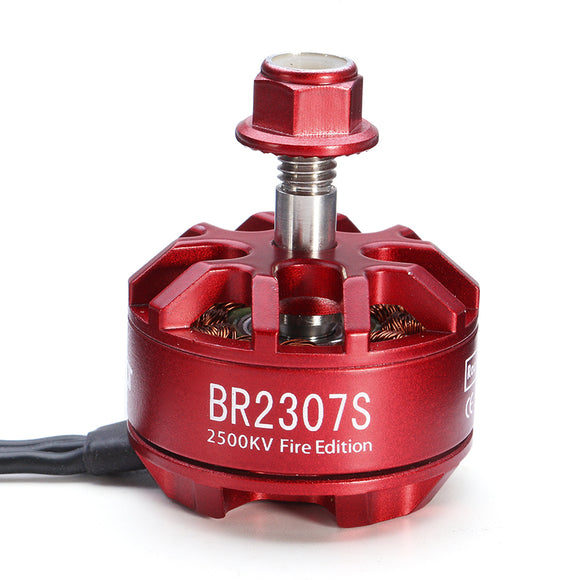 Racerstar 2307 BR2307S Fire Edition 2500KV 2-4S Brushless Motor For X220 250 280 300 RC Drone FPV Racing