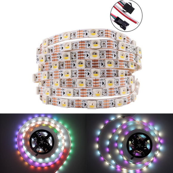 DC5V 1M 5M WS2812B RGBW RGBWW 4 IN 1 Non-Waterproof 5 Pins LED Strip Light for Home Decor