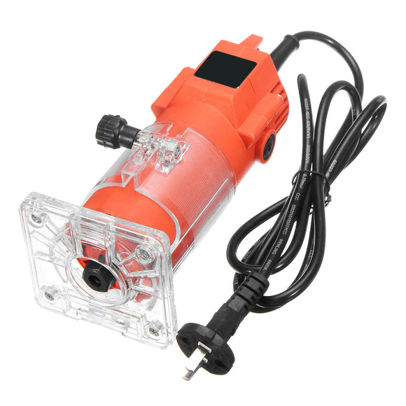 580W 28000RPM Electric Hand Trimmer Wood Laminate Palm Router Joiner Tool