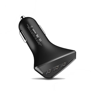 WK 3 Ports Fast Car Charger For iPhone X 8Plus Oneplus 5t Xiaomi 6 Mi A1 Note 3 S8 Note 8