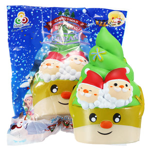 Sanqi Elan Squishy Christmas Ice Cream Slow Rising Toy With Original Package