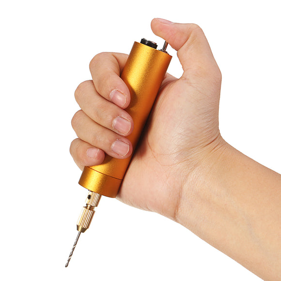 AC100-240V Mini Micro Electric Hand Drill Portable Handheld Drill Polishing Cutting Machine US Plug
