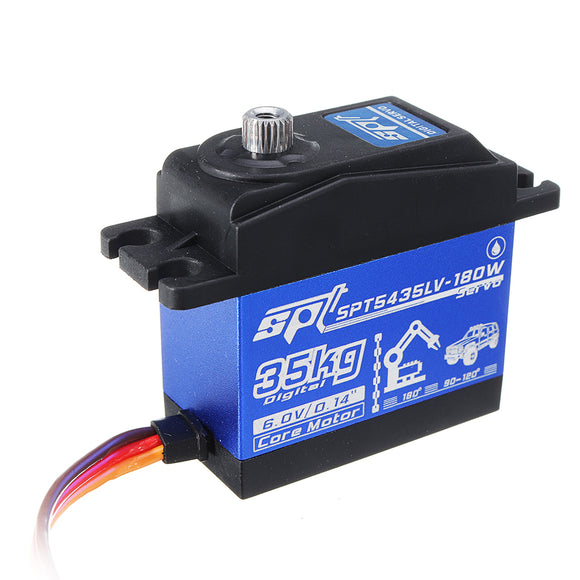 SPT Servo SPT5435LV-180 35KG Large Torque Metal Gear Digital Servo For RC Robot Arm RC Car