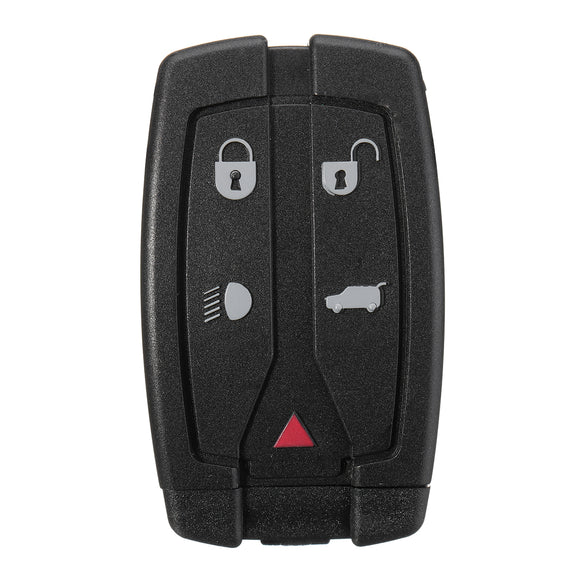 5 Buttons Remote Smart Key Fob Case Shell For Land Rover Freelander 2