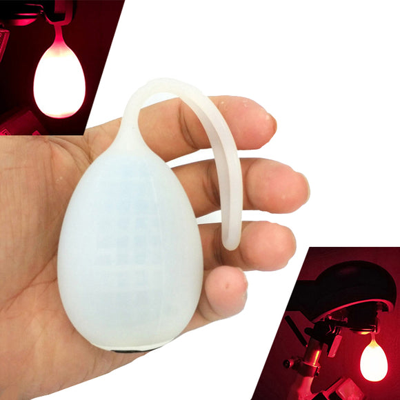 XANES TL11 4 Modes Egg Shape Bike Tail Light USB Charging Waterproof Bike Rear Safety Warning Light
