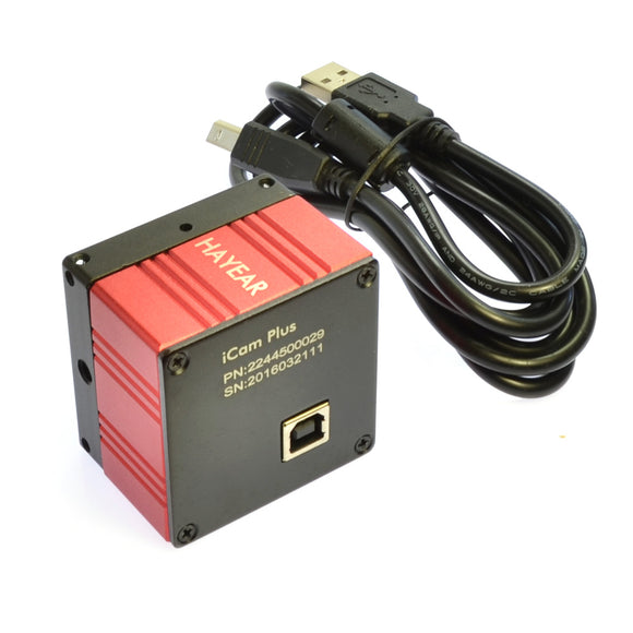 HAYEAR 5.0MP HD Zoom C-MOUNT USB Digital Industrial Microscope Camera Measuring Microscope Measurement 1/2.5 2592x1944