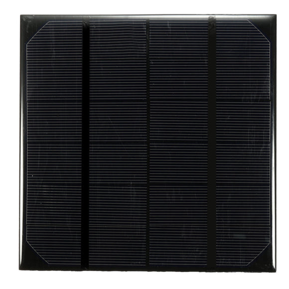 4.5W 6V Mini Mono Solar Panel Module Battery Charger For Lights Fans Phones