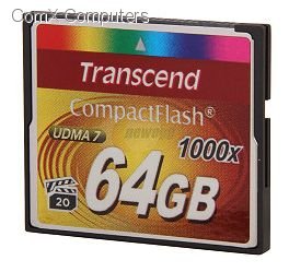 Transcend TS64GCF1000 64Gb Compact Flash