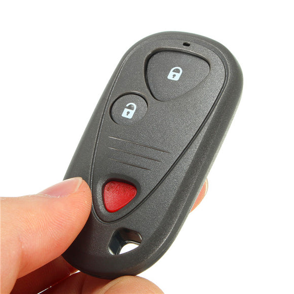 2+1 BTN Remote Key Fob Black Case for Acura MDX NSX RSX