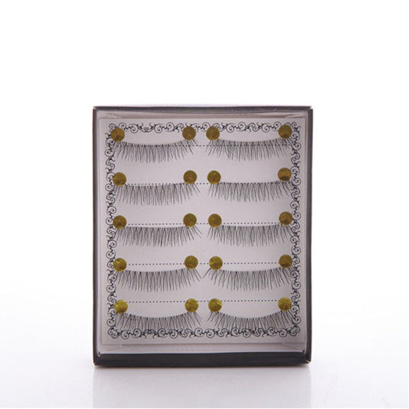 5 Pairs/Set Handmade False Eyelashes Natural Nude Makeup Dense Three-dimensional CosmeticThick