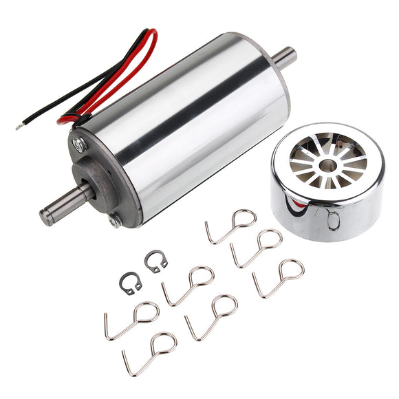 300W 12-48V 12000rpm  High Torque DC Spindle Motor Air-Cooled Motor