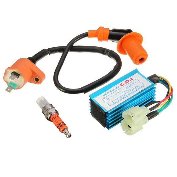 Racing AC CDI & Ignition Coil 125C 150CC GY6 For HONDA XR50 XR70 XR80 XR100 CRF50 XR CRF 50 70 100