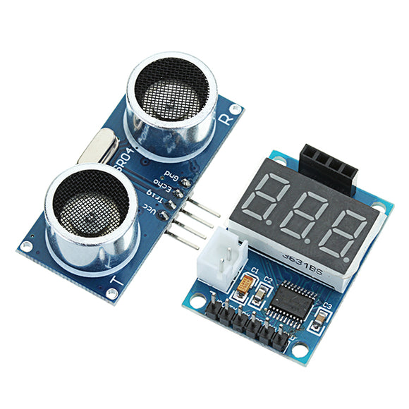 Ultrasonic Distance Measurement Control Board HC-SR04 Test Board